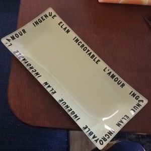 NWT BOGO jewelry holder with French words